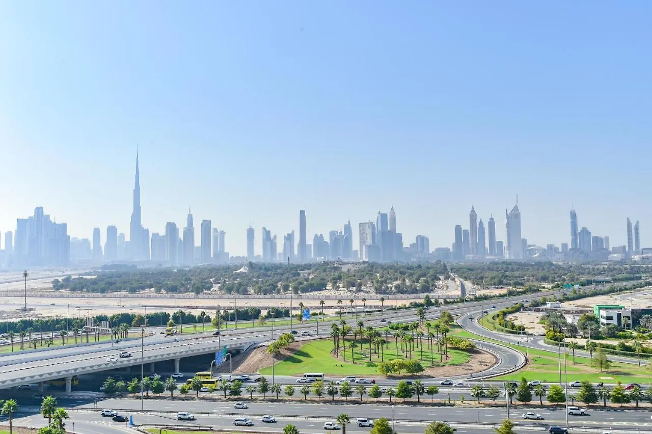 Luxury Escapes - Brand New Studio With View - Azizi Farhad Jaddaf Dubai